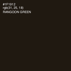 #1F1912 - Rangoon Green Color Image